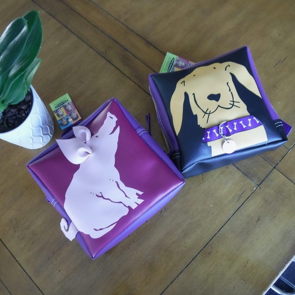 NEW Bundle of kids mini animal backpacks Pig & Dog - Picture 1 of 7